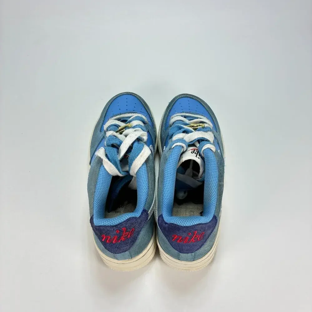 Nike Air Force 1 '07 LV8 First Use University Blue Shoes DB1561-400 Youth Sz 5Y
